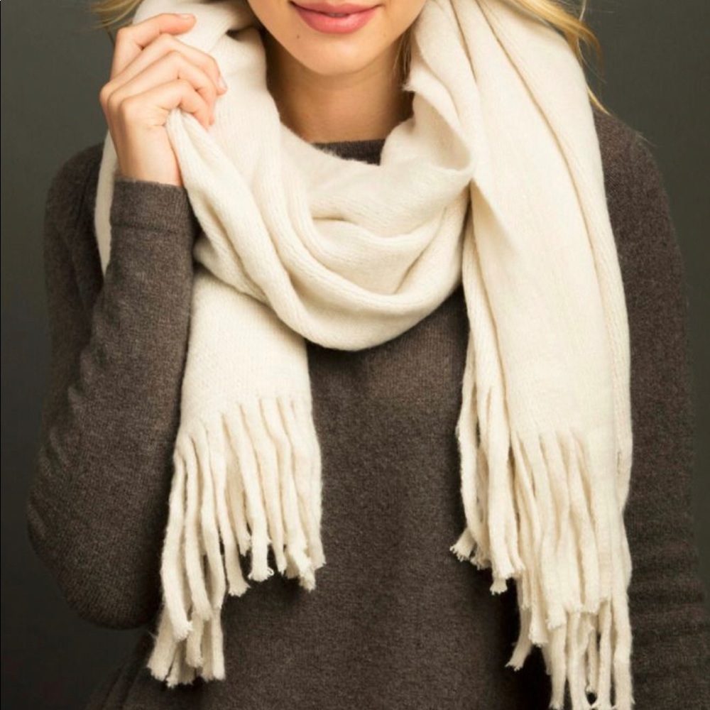 🆕 Lemon Fringe Blanket Scarf